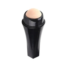 Load image into Gallery viewer, Natural Reusable Oil Resistant Facial Tool Roller Oil Control Rolling Stone Women Makeup Face Skin Care Tool Facial Cleaning Oil Absorption Roller On Ball Suitable for Traveling At Home Or Going Conduct For Facial Massage