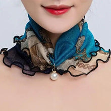 Load image into Gallery viewer, Neck Collars Fashion Scarves for Women And Girls Print Satin Silk Scarf Female Bandana Head Bib Scarfs For Ladies