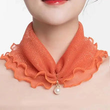 Load image into Gallery viewer, Neck Collars Fashion Scarves for Women And Girls Print Satin Silk Scarf Female Bandana Head Bib Scarfs For Ladies