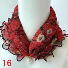 Load image into Gallery viewer, Neck Collars Fashion Scarves for Women And Girls Print Satin Silk Scarf Female Bandana Head Bib Scarfs For Ladies