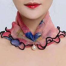 Load image into Gallery viewer, Neck Collars Fashion Scarves for Women And Girls Print Satin Silk Scarf Female Bandana Head Bib Scarfs For Ladies