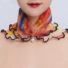 Load image into Gallery viewer, Neck Collars Fashion Scarves for Women And Girls Print Satin Silk Scarf Female Bandana Head Bib Scarfs For Ladies