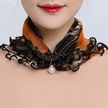 Load image into Gallery viewer, Neck Collars Fashion Scarves for Women And Girls Print Satin Silk Scarf Female Bandana Head Bib Scarfs For Ladies
