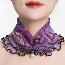 Load image into Gallery viewer, Neck Collars Fashion Scarves for Women And Girls Print Satin Silk Scarf Female Bandana Head Bib Scarfs For Ladies