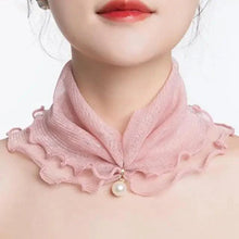 Load image into Gallery viewer, Neck Collars Fashion Scarves for Women And Girls Print Satin Silk Scarf Female Bandana Head Bib Scarfs For Ladies