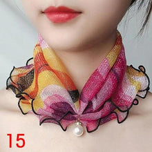 Load image into Gallery viewer, Neck Collars Fashion Scarves for Women And Girls Print Satin Silk Scarf Female Bandana Head Bib Scarfs For Ladies