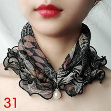 Load image into Gallery viewer, Neck Collars Fashion Scarves for Women And Girls Print Satin Silk Scarf Female Bandana Head Bib Scarfs For Ladies