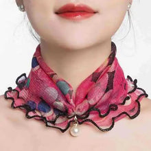 Load image into Gallery viewer, Neck Collars Fashion Scarves for Women And Girls Print Satin Silk Scarf Female Bandana Head Bib Scarfs For Ladies