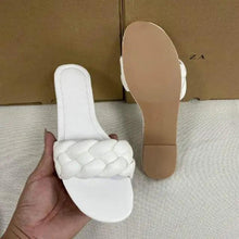 Load image into Gallery viewer, New 2021 Summer Sandals Flat Bottom Fashion Women Slides Sandals slipper - Outdoor designer shoes for women