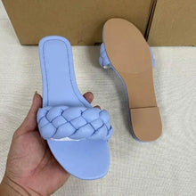 Load image into Gallery viewer, New 2021 Summer Sandals Flat Bottom Fashion Women Slides Sandals slipper - Outdoor designer shoes for women