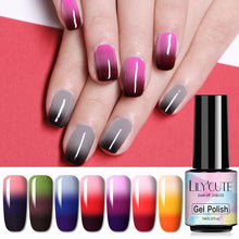 Load image into Gallery viewer, New 2022Fashion Womens 3-layers Color Changing Gel Nail Polish Long Lasting UV Chameleon Popular Colorful Design For Womens and Girls