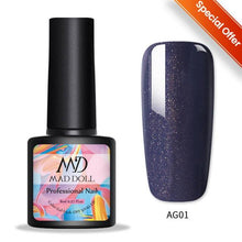 Load image into Gallery viewer, New 2022Fashion Womens 3-layers Color Changing Gel Nail Polish Long Lasting UV Chameleon Popular Colorful Design For Womens and Girls