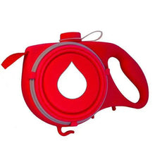 Load image into Gallery viewer, New 3 IN 1 Multifunctional Colorful Pet Leash With Built-in Water Bottle Bowl And Waste Bag Dispenser Modern Design For All Pets