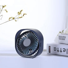 Load image into Gallery viewer, New 360° USB Fan Cooler Cooling Mini Fan Portable 3 Speed Super Mute Cooler for Office Cool Fans Car Home Notebook Laptop Portable Mini Fan for Bedroom Office Desktop