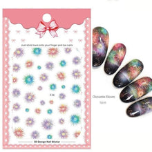 Load image into Gallery viewer, New 3D Self-Adhesive Lovely Red Lips Image Nails Stickers for Nails Sticker Decorations Manicure Valentine's Day Nail Art Sticker Decals 3D Exquisite Pattern Nail Art Supplies Self-Adhesive Luxurious Nail Art Decoration
