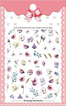 Load image into Gallery viewer, New 3D Self-Adhesive Lovely Red Lips Image Nails Stickers for Nails Sticker Decorations Manicure Valentine's Day Nail Art Sticker Decals 3D Exquisite Pattern Nail Art Supplies Self-Adhesive Luxurious Nail Art Decoration