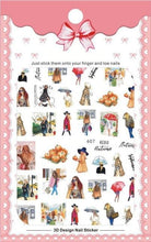 Load image into Gallery viewer, New 3D Self-Adhesive Lovely Red Lips Image Nails Stickers for Nails Sticker Decorations Manicure Valentine's Day Nail Art Sticker Decals 3D Exquisite Pattern Nail Art Supplies Self-Adhesive Luxurious Nail Art Decoration