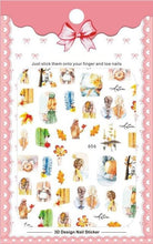 Load image into Gallery viewer, New 3D Self-Adhesive Lovely Red Lips Image Nails Stickers for Nails Sticker Decorations Manicure Valentine's Day Nail Art Sticker Decals 3D Exquisite Pattern Nail Art Supplies Self-Adhesive Luxurious Nail Art Decoration