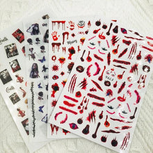 Load image into Gallery viewer, New 3D Self-Adhesive Neon Curve Serpentine Stripe Nails Stickers Acrylic Decorations Manicure Carving Design Exquisite Pattern Nail Art Supplies Self-Adhesive Nail Nail Art Stickers Red Lips Nails Decals Sticker Hot Sexy Girl Tip