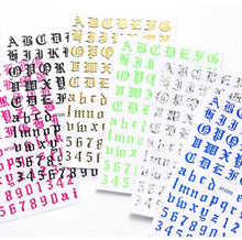 Load image into Gallery viewer, New 3D Self-Adhesive Neon Curve Serpentine Stripe Nails Stickers Acrylic Decorations Manicure Carving Design Exquisite Pattern Nail Art Supplies Self-Adhesive Nail Nail Art Stickers Red Lips Nails Decals Sticker Hot Sexy Girl Tip