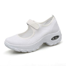 Load image into Gallery viewer, New Air Cushion Flat Shoes Women Mesh Sneakers Breathable Women Shoes Increase Casual Shoes Air Cushion Woman Mesh Sneakers Breathable Flats Womens Shoes