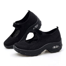 Load image into Gallery viewer, New Air Cushion Flat Shoes Women Mesh Sneakers Breathable Women Shoes Increase Casual Shoes Air Cushion Woman Mesh Sneakers Breathable Flats Womens Shoes