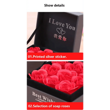Load image into Gallery viewer, New Amazing Gift Boxes with Lids for Presents Jewelry Rose Box Christmas Present Women's Birthday Party Gift for Mom Girlfriend Gifts Bridesmaid gift Party favorite