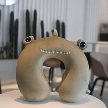 Load image into Gallery viewer, New Animal Memory Cotton U-shaped Pillow Car Neck Pillow Noon Rest Pillow Plane Travel PillowKids Neck Travel Pillows Cute U-Shaped Animal Pillow for Cars Planes Boys Girls Child Gift Ideas