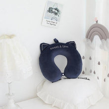 Load image into Gallery viewer, New Animal Memory Cotton U-shaped Pillow Car Neck Pillow Noon Rest Pillow Plane Travel PillowKids Neck Travel Pillows Cute U-Shaped Animal Pillow for Cars Planes Boys Girls Child Gift Ideas