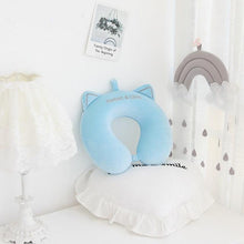 Load image into Gallery viewer, New Animal Memory Cotton U-shaped Pillow Car Neck Pillow Noon Rest Pillow Plane Travel PillowKids Neck Travel Pillows Cute U-Shaped Animal Pillow for Cars Planes Boys Girls Child Gift Ideas