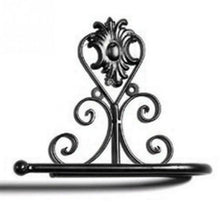 Load image into Gallery viewer, New Arrival Classic Bathroom accessories Vintage Iron Toilet Paper Towel Roll Holder Bathroom Wall Mount Rack Toilet Paper Roll Holder Cast Iron Wall Mounted Toilet Tissue Holder European Victorian Design