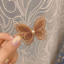 Load image into Gallery viewer, New Arrival Lace Cute Butterfly Hair Clips Hairpins Fashion Barrette Wedding Hairpins Woman Wedding Hair Accessories for Brides and Bridesmaids Styling Tools