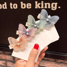 Load image into Gallery viewer, New Arrival Lace Cute Butterfly Hair Clips Hairpins Fashion Barrette Wedding Hairpins Woman Wedding Hair Accessories for Brides and Bridesmaids Styling Tools