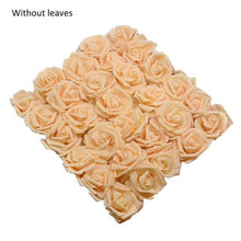 Load image into Gallery viewer, New Artificial 10/20/30 Heads 8cm PE Foam Rose Flowers Bride Bouquet Flower For Wedding Party Decorative Scrapbooking Flower Silk Roses for Wedding Centerpieces Bridal Show Bouquets Party Home Flowers Decoration