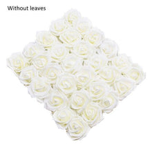 Load image into Gallery viewer, New Artificial 10/20/30 Heads 8cm PE Foam Rose Flowers Bride Bouquet Flower For Wedding Party Decorative Scrapbooking Flower Silk Roses for Wedding Centerpieces Bridal Show Bouquets Party Home Flowers Decoration
