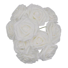 Load image into Gallery viewer, New Artificial 10/20/30 Heads 8cm PE Foam Rose Flowers Bride Bouquet Flower For Wedding Party Decorative Scrapbooking Flower Silk Roses for Wedding Centerpieces Bridal Show Bouquets Party Home Flowers Decoration