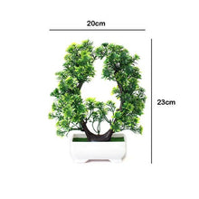 Load image into Gallery viewer, New Artificial Plants Pine Bonsai Potted Decorative Green Small Trees Fake Flowers Ornament For Home Garden Decoration