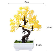 Load image into Gallery viewer, New Artificial Plants Pine Bonsai Potted Decorative Green Small Trees Fake Flowers Ornament For Home Garden Decoration