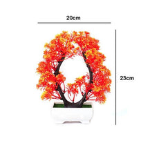 Load image into Gallery viewer, New Artificial Plants Pine Bonsai Potted Decorative Green Small Trees Fake Flowers Ornament For Home Garden Decoration