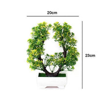 Load image into Gallery viewer, New Artificial Plants Pine Bonsai Potted Decorative Green Small Trees Fake Flowers Ornament For Home Garden Decoration