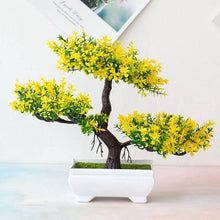 Load image into Gallery viewer, New Artificial Plants Pine Bonsai Potted Decorative Green Small Trees Fake Flowers Ornament For Home Garden Decoration