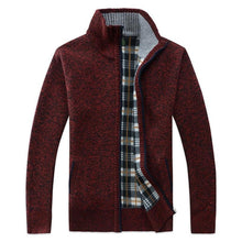 Load image into Gallery viewer, New Autumn Winter Jacket Men Warm Casual Slim Fit Fleece Jacket Elegant Jackets For Men Warm Soft Sweater Solid Jackets Casual Business Men Clothing Lightweight Hooded Jackets