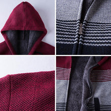 Load image into Gallery viewer, New Autumn Winter Jacket Men Warm Casual Slim Fit Fleece Jacket Elegant Jackets For Men Warm Soft Sweater Solid Jackets Casual Business Men Clothing Lightweight Hooded Jackets