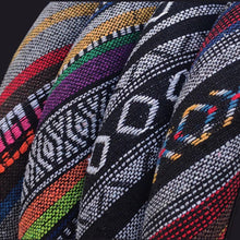 Load image into Gallery viewer, New Baja Blanket Car Steering Wheel Cover Linen Universal Elastic Flax Stripe Cool Interior Car Steering Wheel Cover Ethnic Style Car Accessories Steering Wheel Covers with Cloth for Women Breathable Anti Skid Better Grips Steering Wheel Cover Women