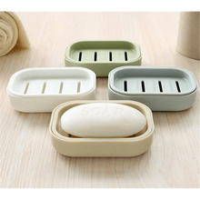 Load image into Gallery viewer, New Bathroom Dish Plate Case Home Shower Travel Hiking Holder Container Soap Box Plastic Soap Box Dispenser Soap Rack Bathroom Dish Plate Case Home Shower Travel Hiking Box Soap Box Dispenser Plastic Container Soap Soap Rack Holder Random Colour