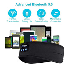 Load image into Gallery viewer, New Bluetooth Wireless Headphones Sports Headband Soft Elastic Comfortable Headphones For Sleep Music Headset Speakers