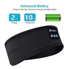 Load image into Gallery viewer, New Bluetooth Wireless Headphones Sports Headband Soft Elastic Comfortable Headphones For Sleep Music Headset Speakers