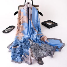 Load image into Gallery viewer, New Brand Designer Luxury Winter Long Silk Scarf Shawls Wraps Print Cotton Scarf Stylish Head Wraps Scarves Hijabs Neck Scarves Lady Hijab For Female