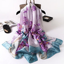 Load image into Gallery viewer, New Brand Designer Luxury Winter Long Silk Scarf Shawls Wraps Print Cotton Scarf Stylish Head Wraps Scarves Hijabs Neck Scarves Lady Hijab For Female