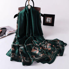 Load image into Gallery viewer, New Brand Designer Luxury Winter Long Silk Scarf Shawls Wraps Print Cotton Scarf Stylish Head Wraps Scarves Hijabs Neck Scarves Lady Hijab For Female